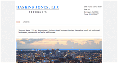 Desktop Screenshot of haskinsjones.com